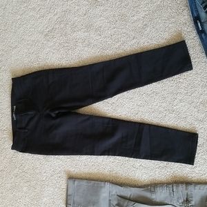 Basic black skinny jeans